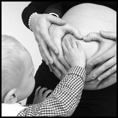 zwangerschapsfotografie met kinderen